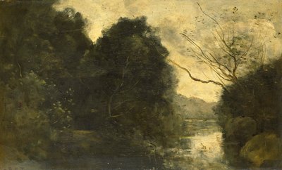 Bosvijver - Jean Baptiste Camille Corot